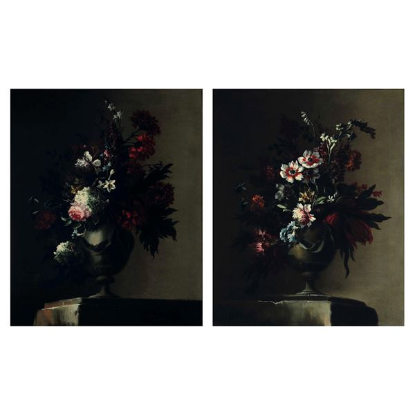 Nature morte con vaso di fiori