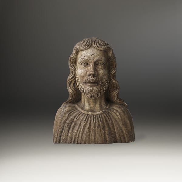 Busto del Redentore. Arte rinascimentale italiana del XV-XVI secolo