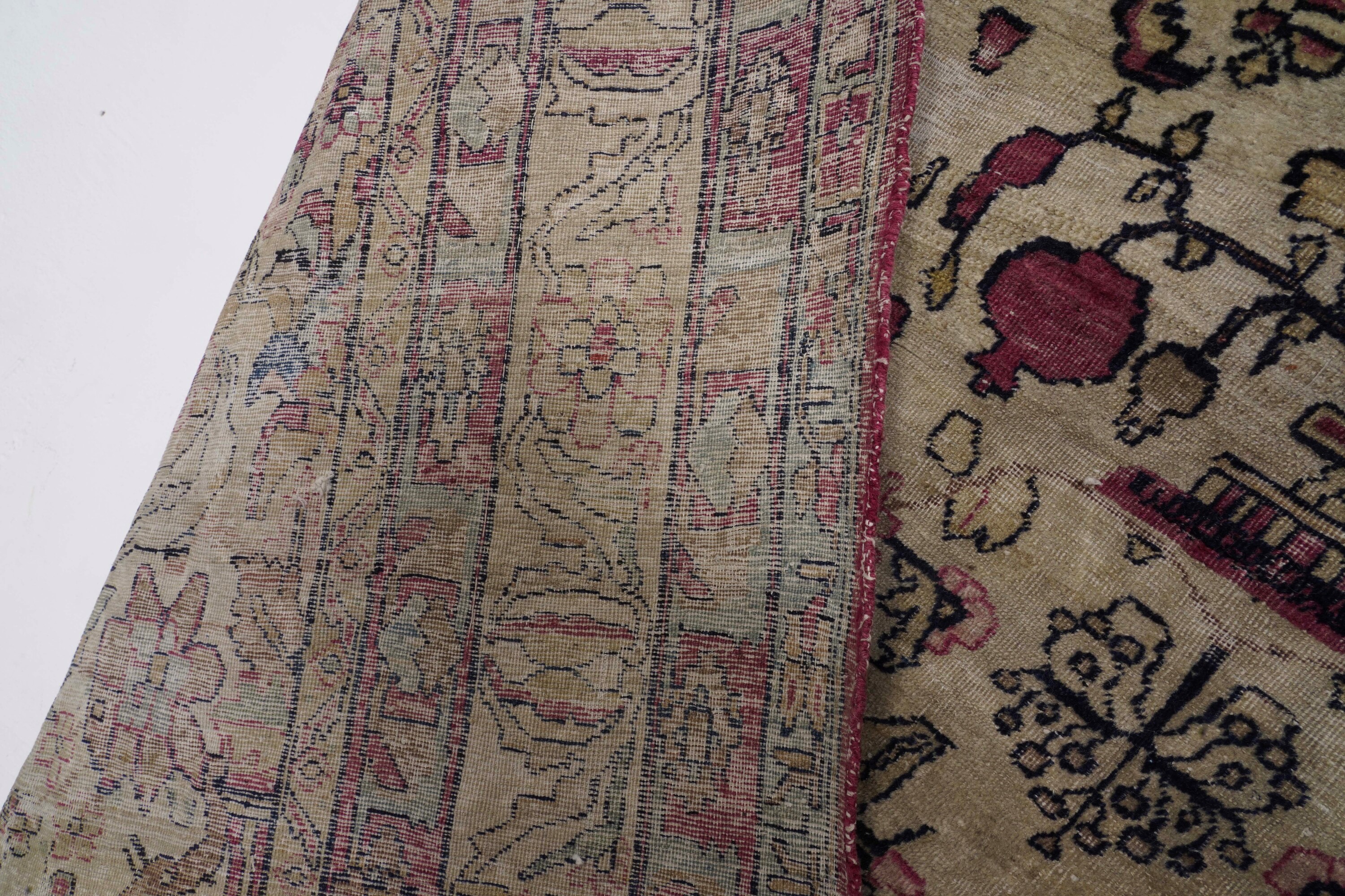 Tappeto Kirman, Persia, fine XIX secolo, dimensioni 134x210 cm