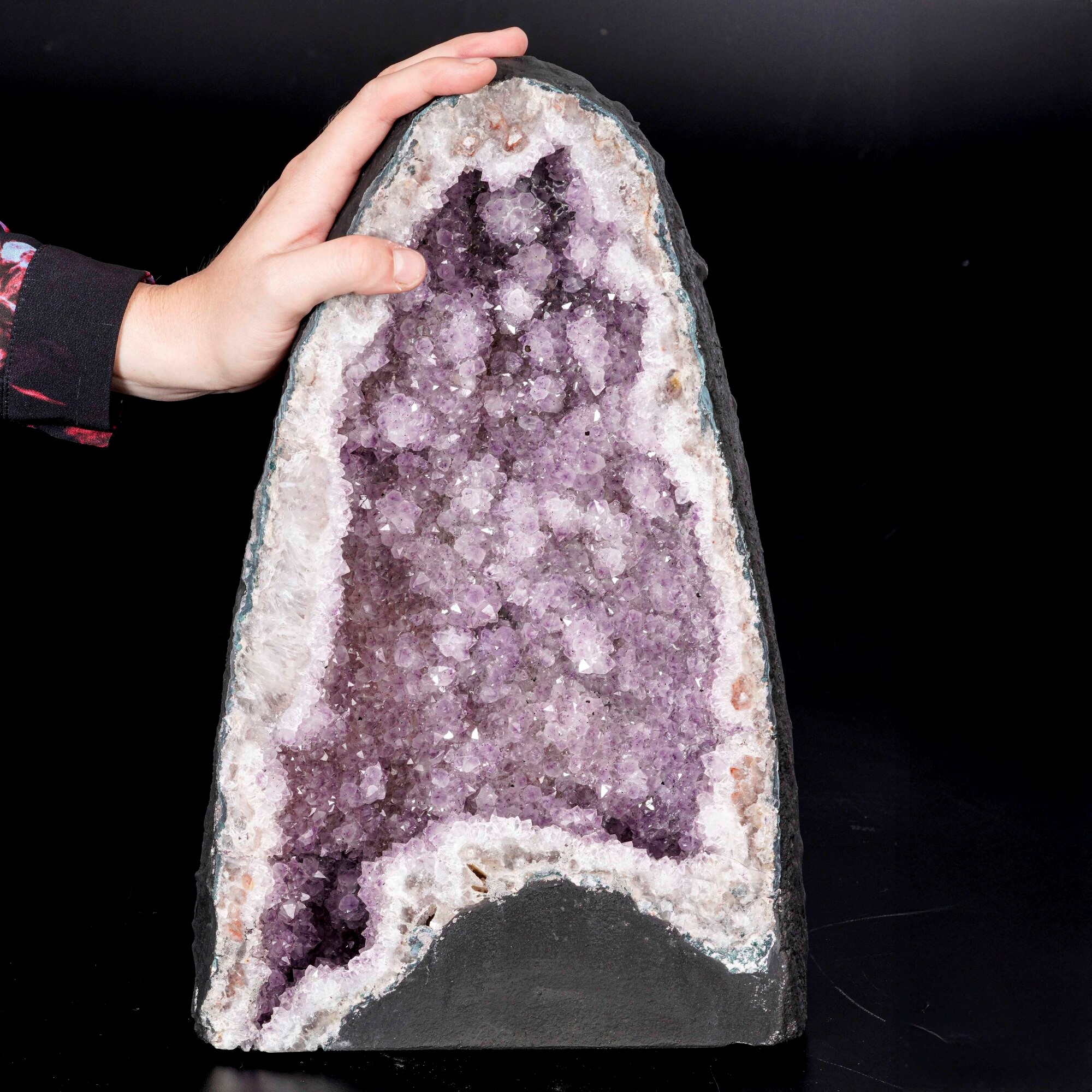 Ametista (geode), Grande geode viola, Brasile (Ametista do Sul, Rio Grande do Sul)