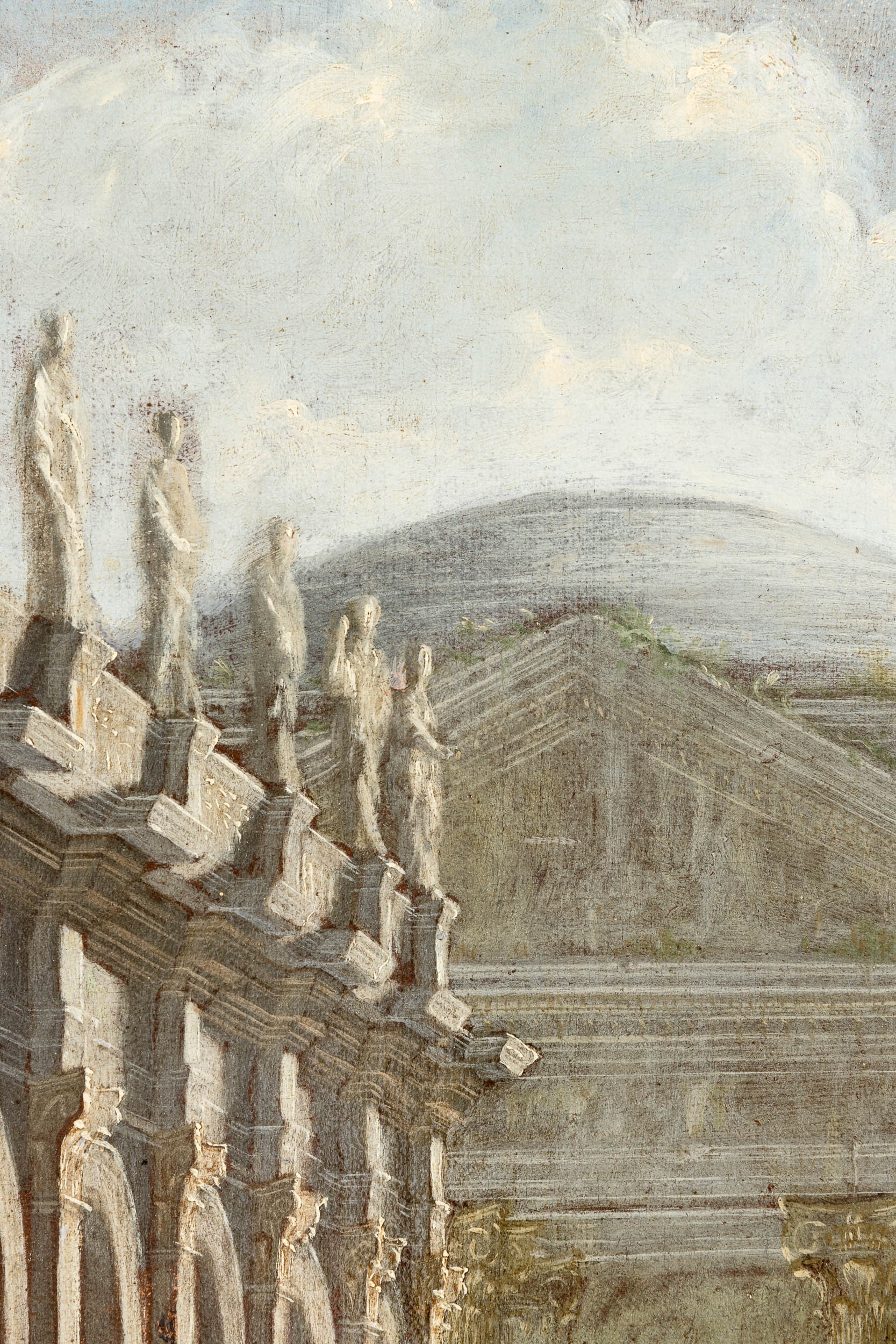 Viviano Codazzi - Capricci con architetture e figure (coppia di dipinti)