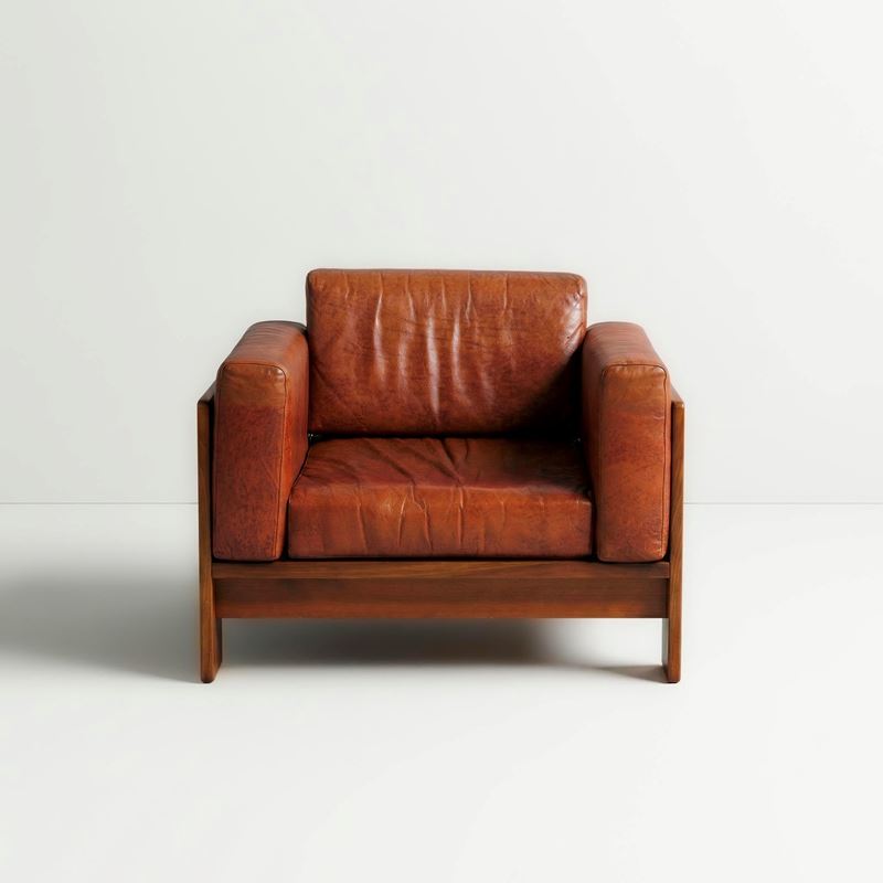 Afra e Tobia Scarpa : Poltrona mod. Bastiano  - Auction Design Lab - Cambi Casa d'Aste