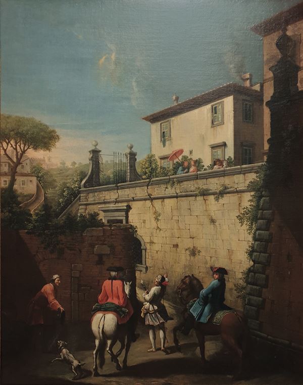 L’arrivo dei gentiluomini