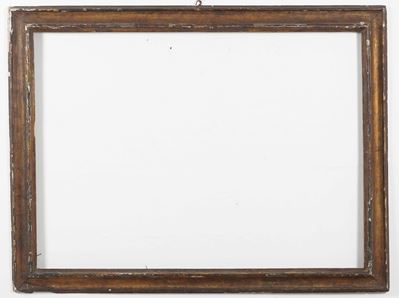 Grande Cornice in Legno Intagliato. XVII Secolo