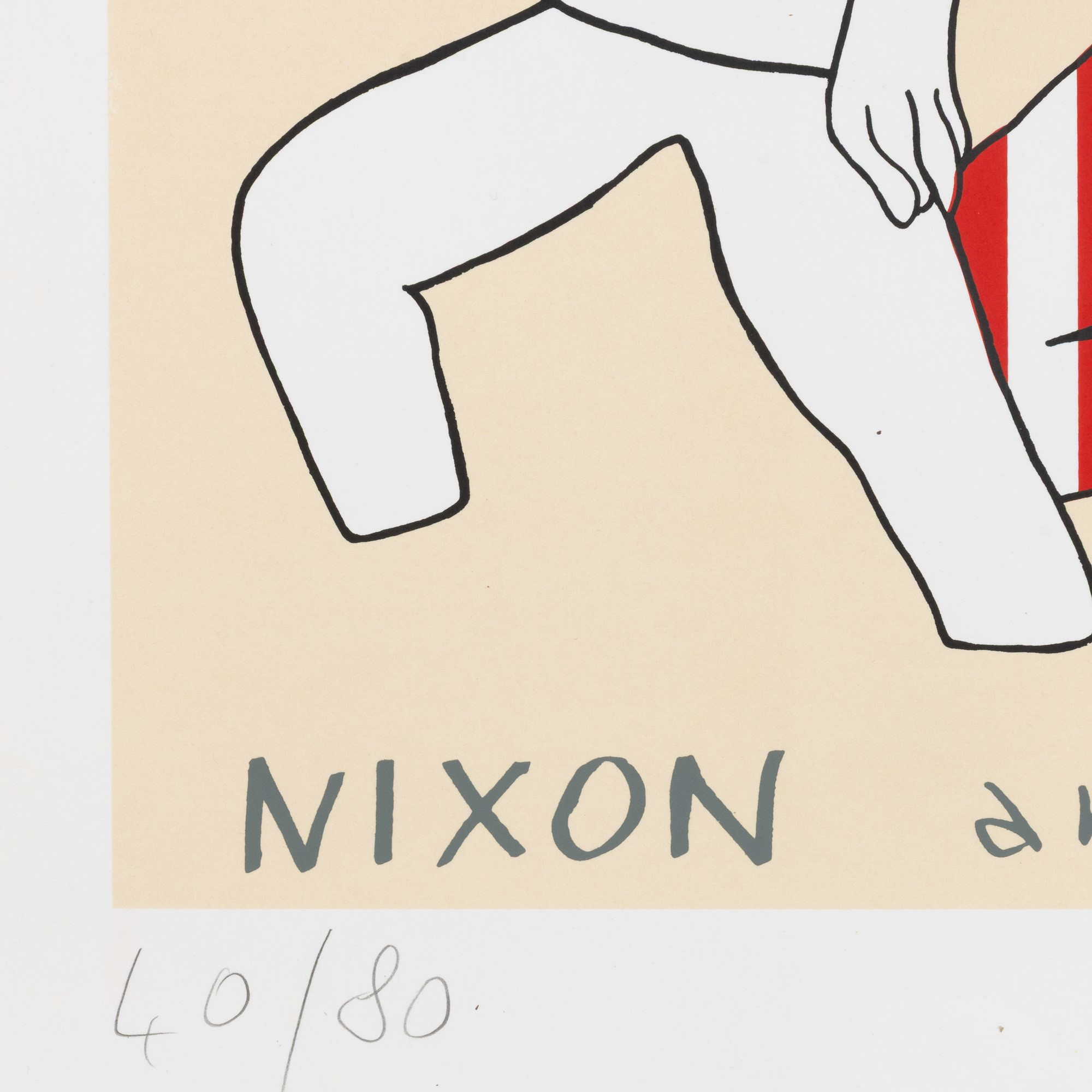Enrico Baj - Nixon Parade