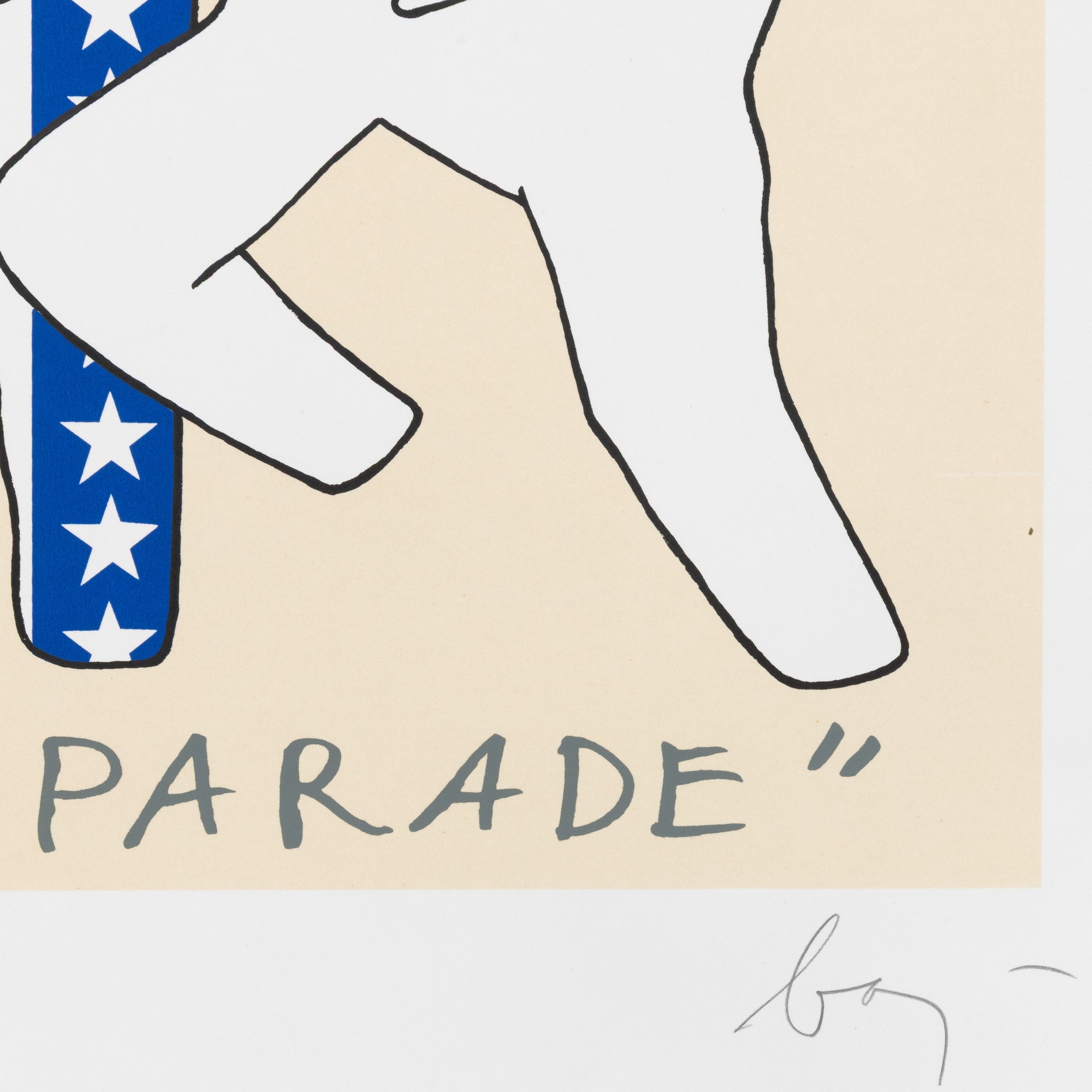 Enrico Baj - Nixon Parade