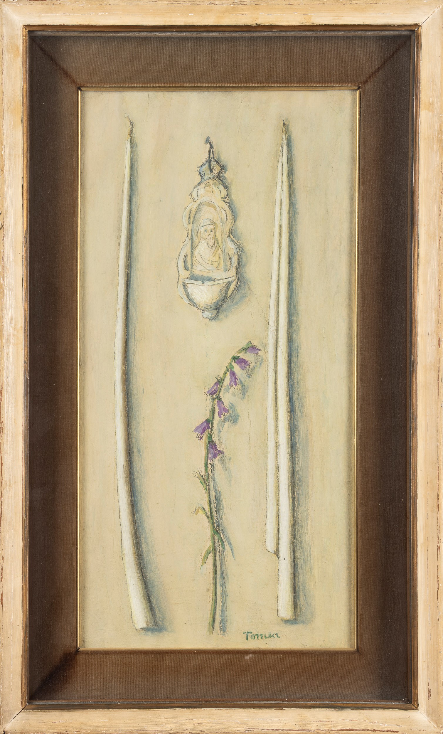 Fiorenzo Tomea - Senza titolo, olio su tela