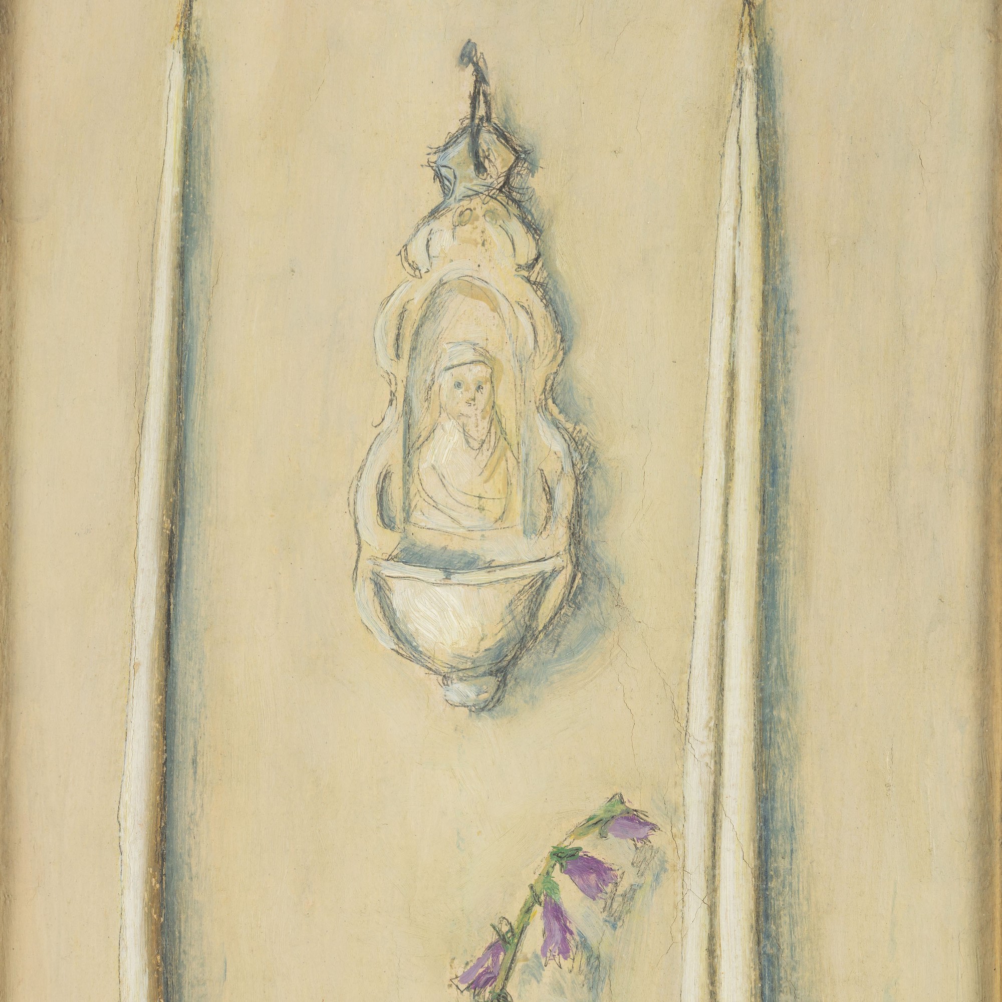Fiorenzo Tomea - Senza titolo, olio su tela