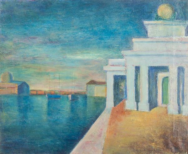 Aligi Sassu - La punta della dogana