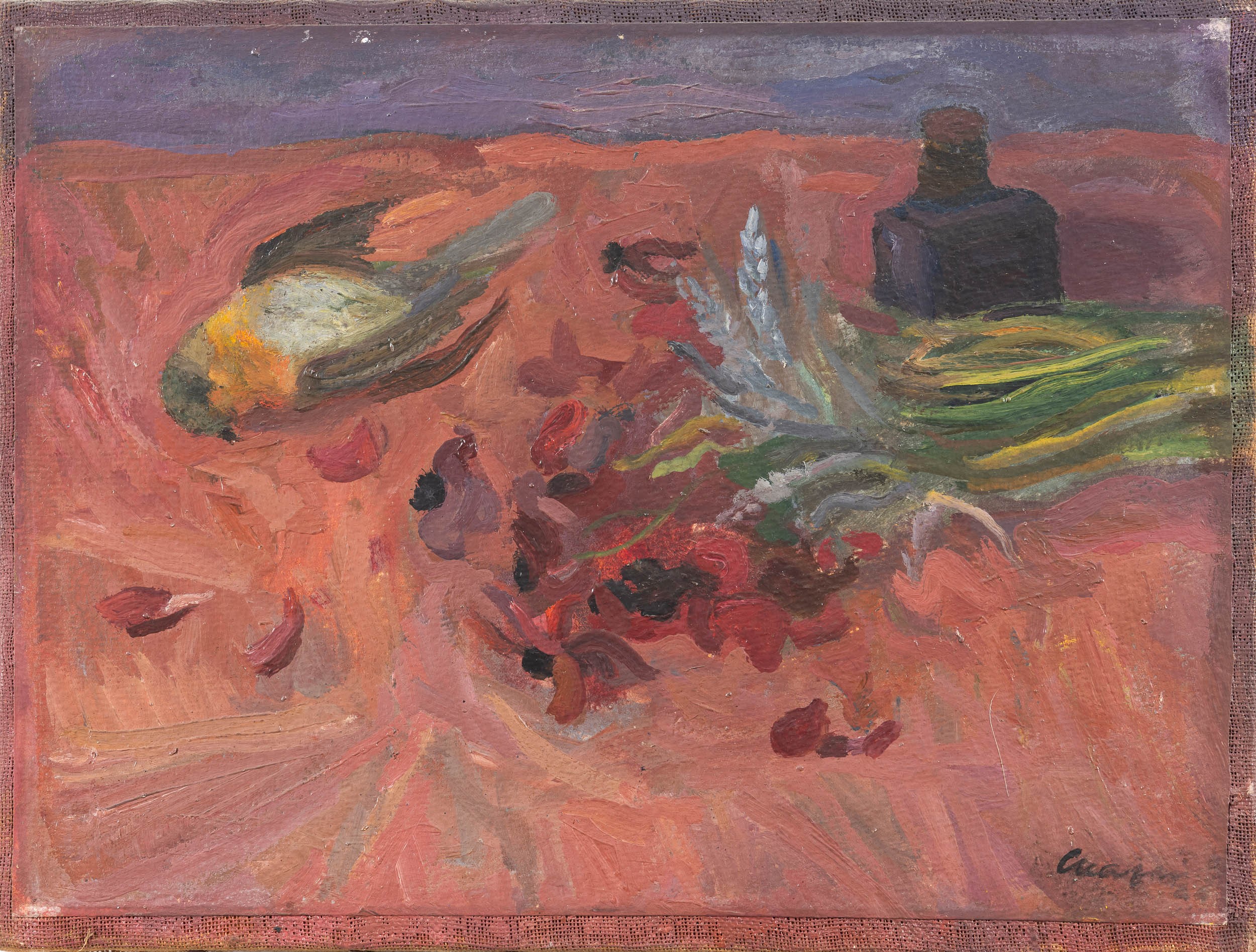 Mario Mafai - Natura morta, olio su tela