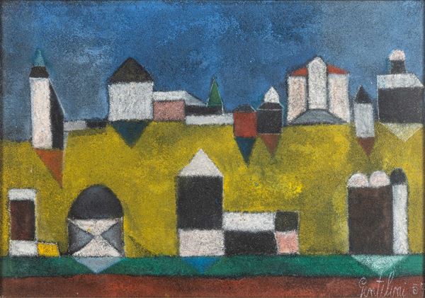 Franco Gentilini - Paesaggio di Serago