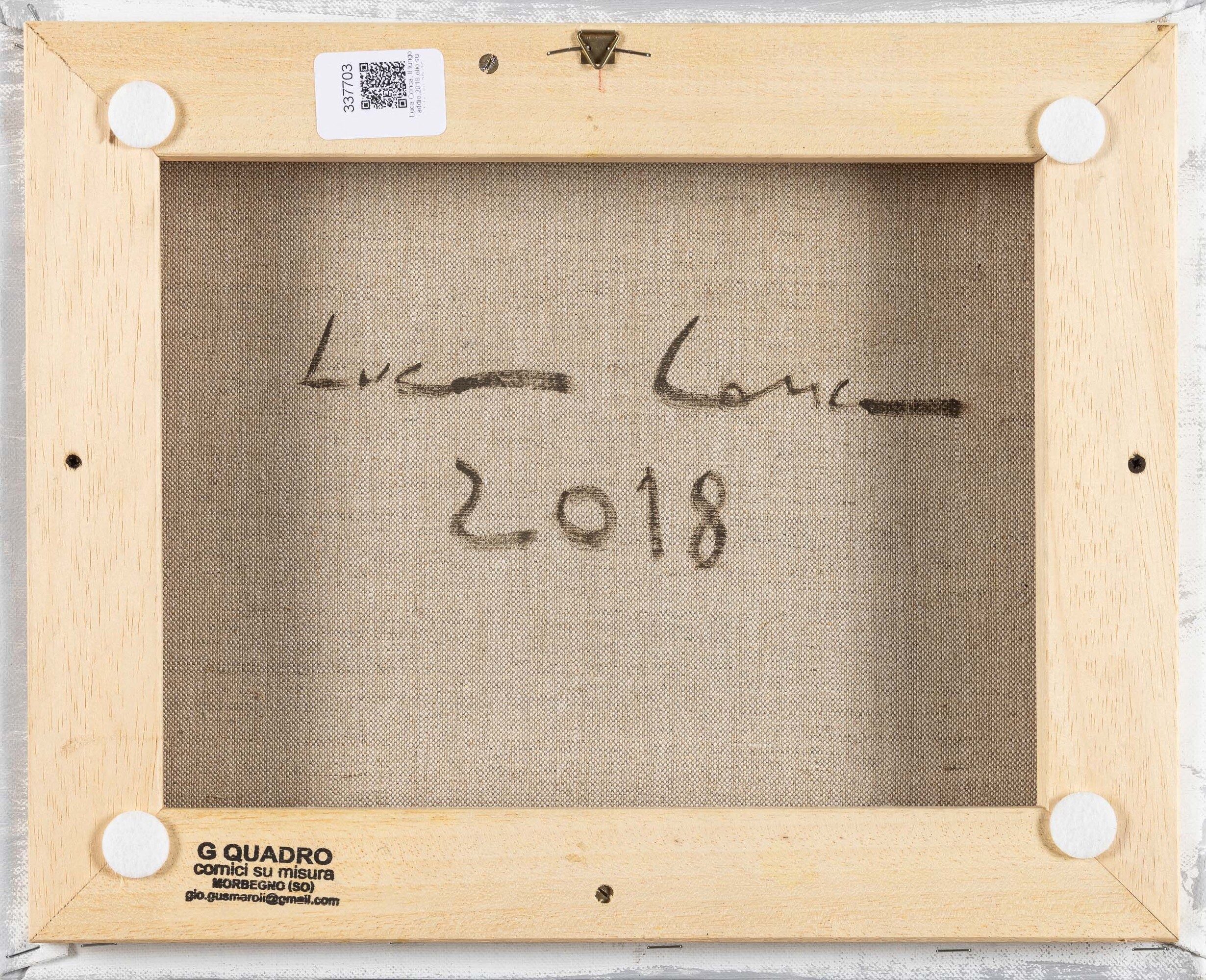 Luca Conca - Il lungo addio, olio su tela
