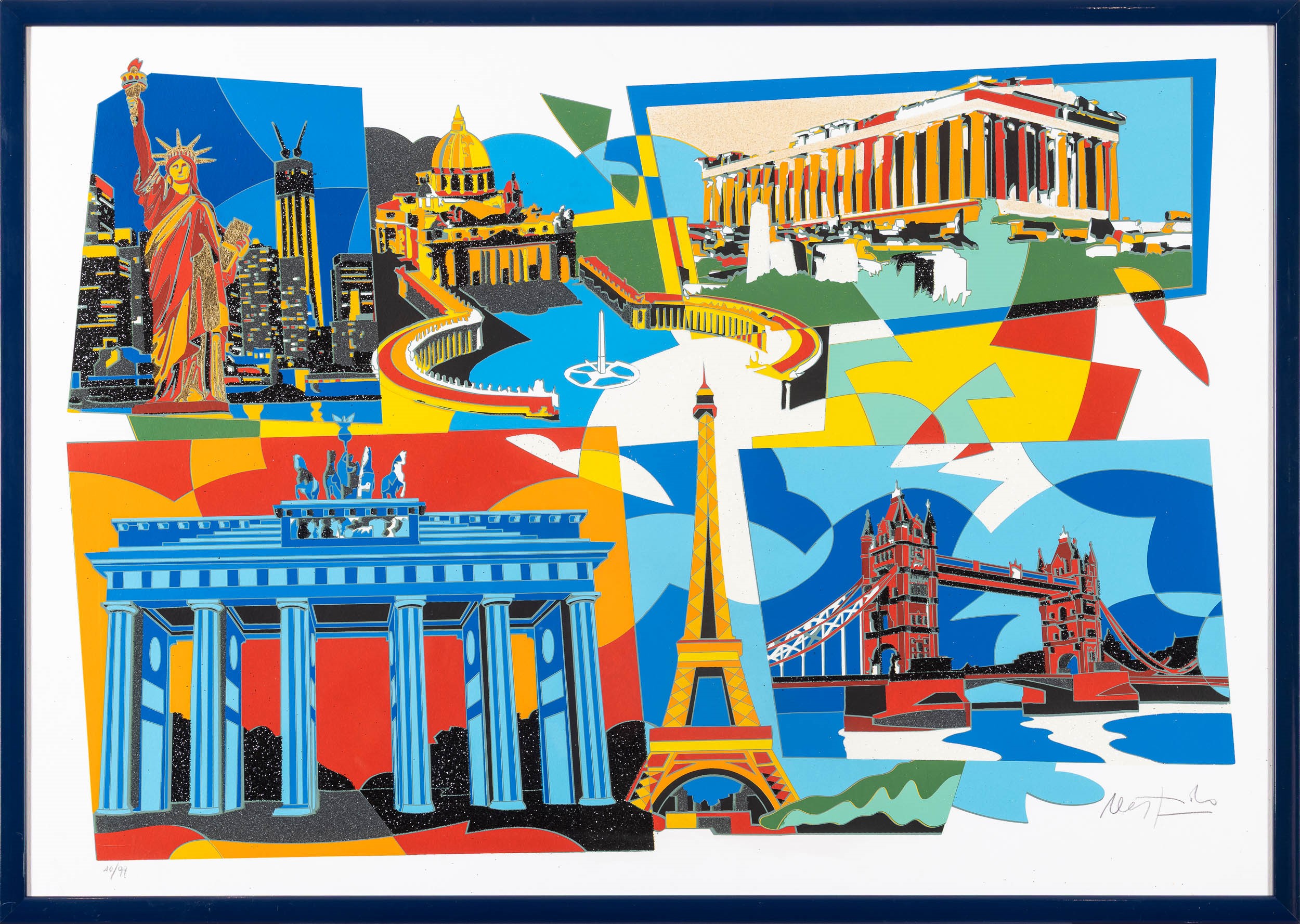 Ugo Nespolo - Senza Titolo
