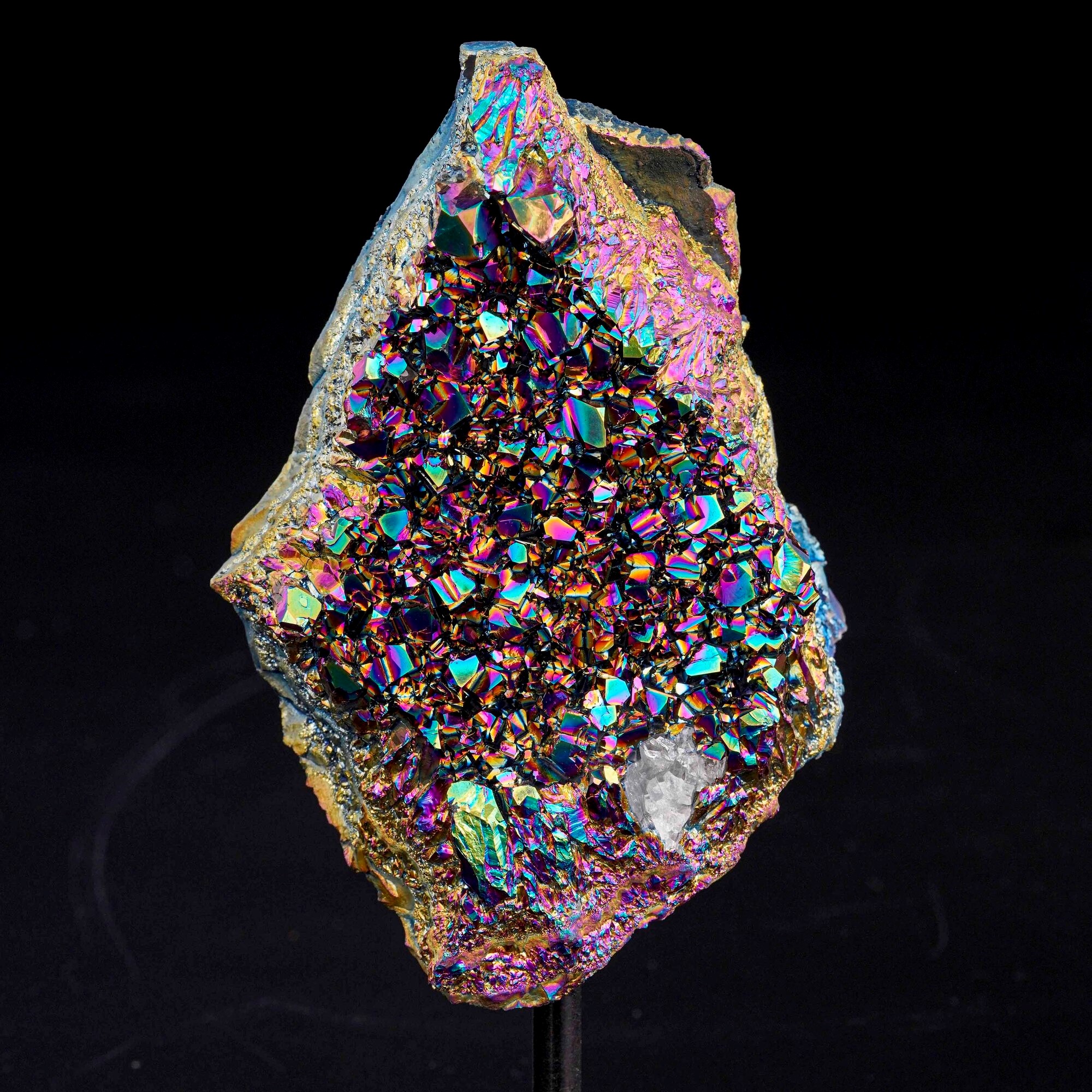 Bizzarro Cluster di Ametista Aura Arcobaleno
