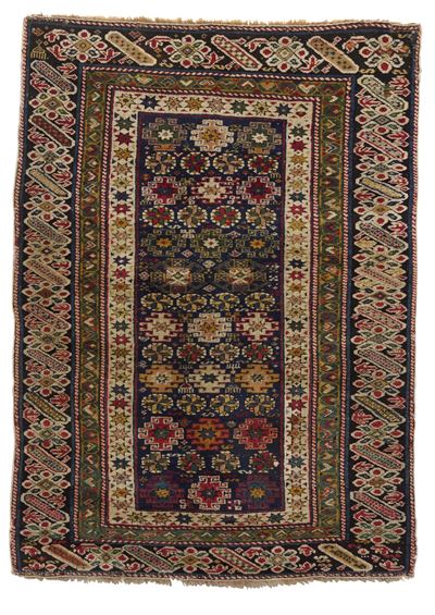 Tappeto Schirvan Chichi, Caucaso, fine XIX - inizio XX secolo, cm 136 x 100