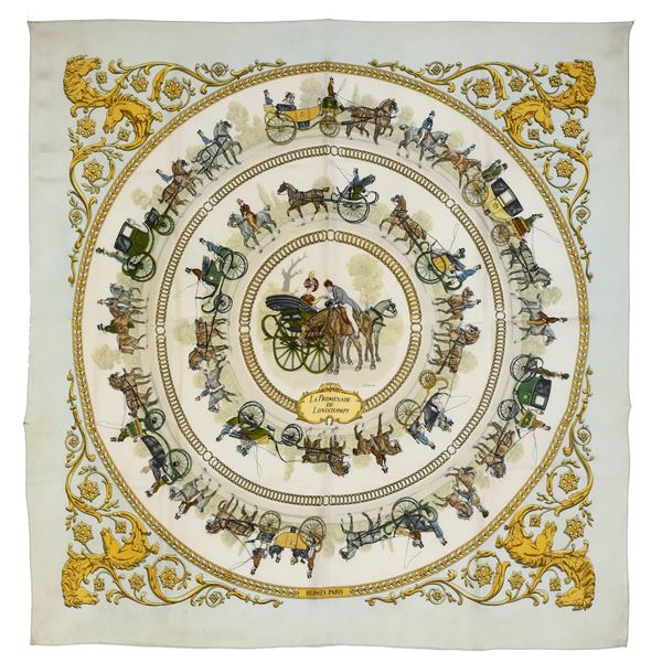 Hermès, Foulard "Promenade de Longchamps"