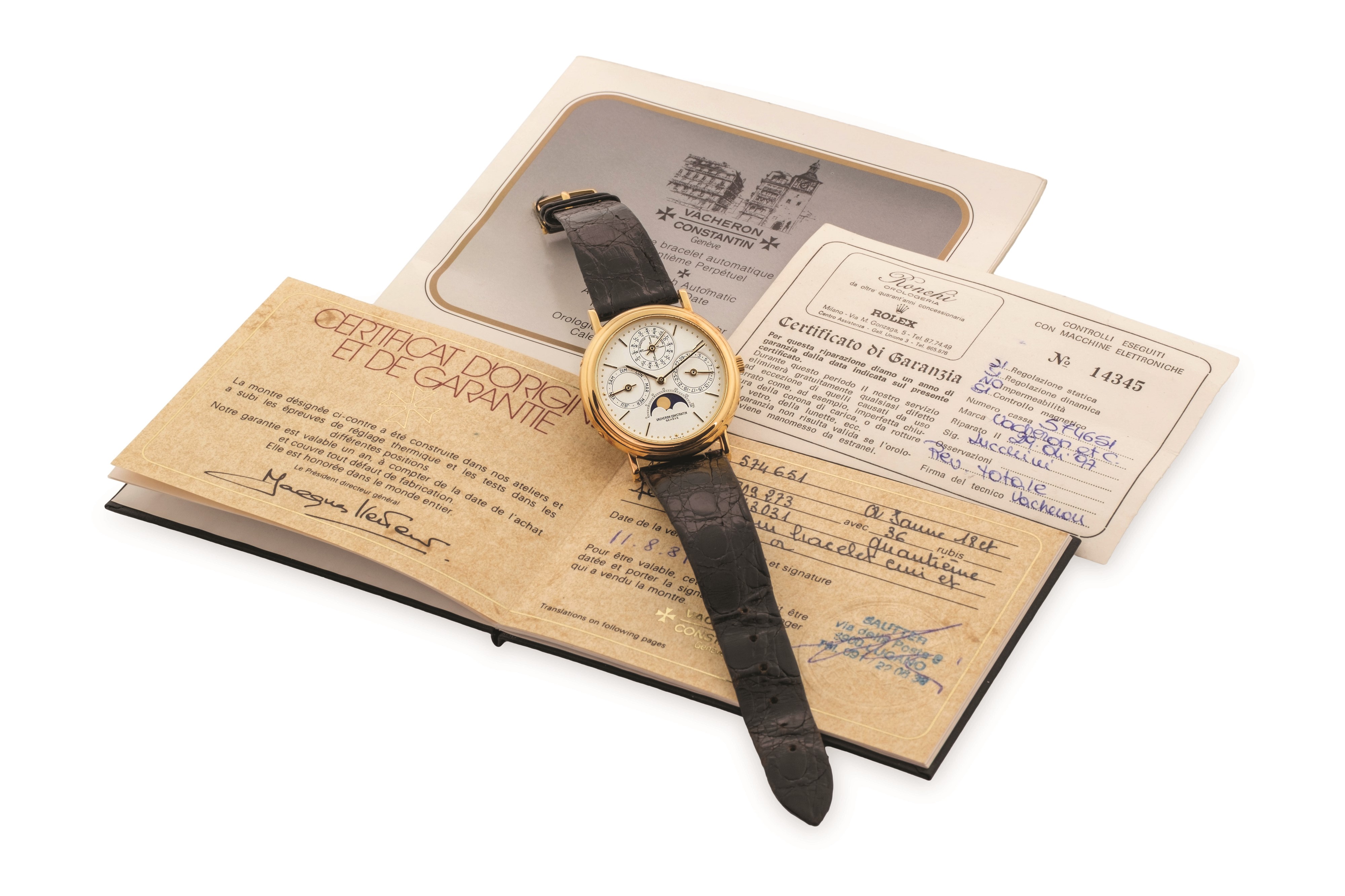 Vacheron & Constantin - Calendario Perpetuo Ref. 43031 in oro giallo 18k