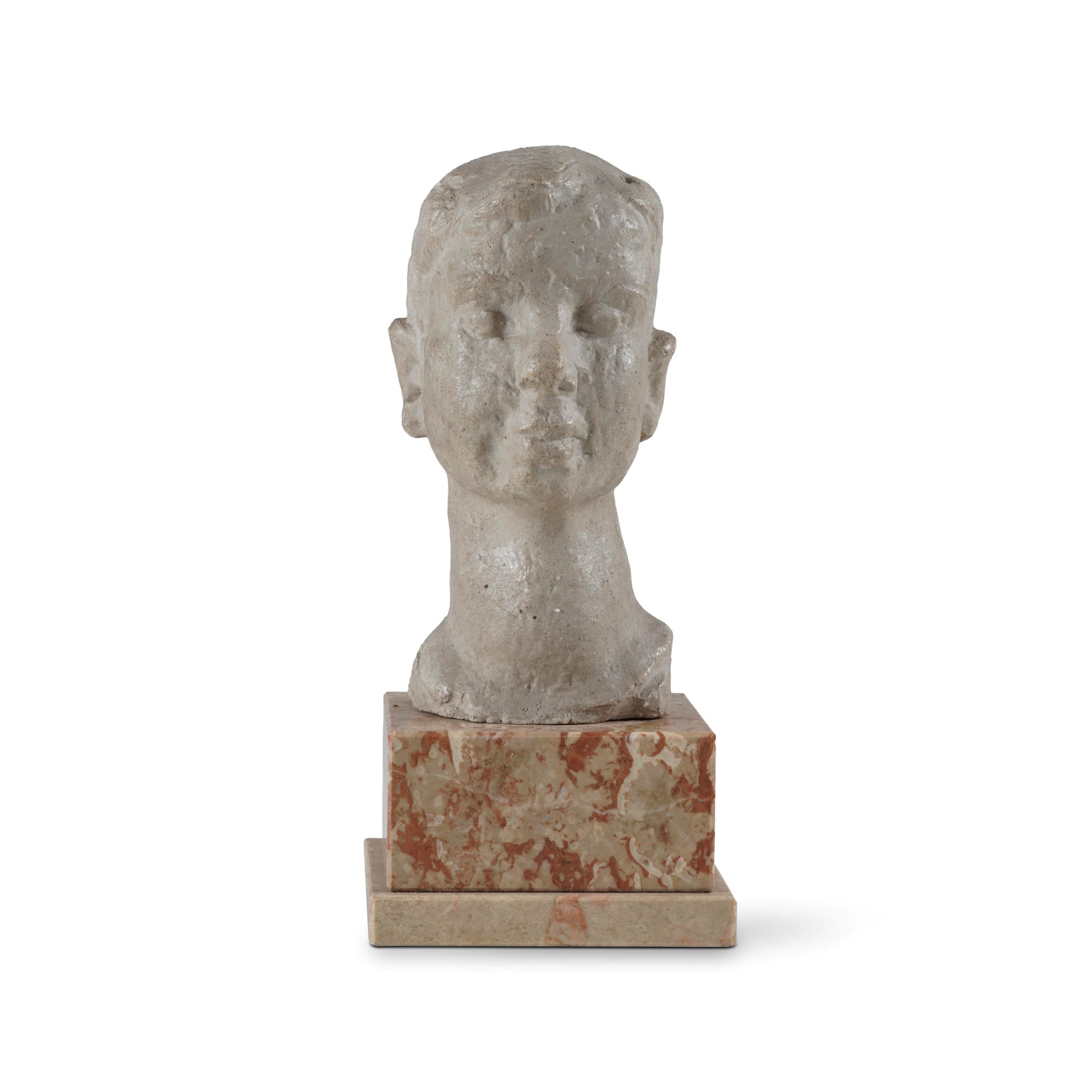 Testa di Democrito, gesso, XIX secolo