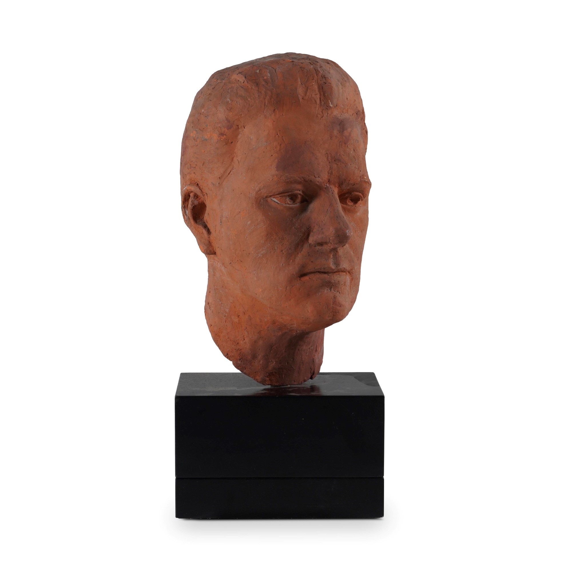 Testa di Democrito, gesso, XIX secolo