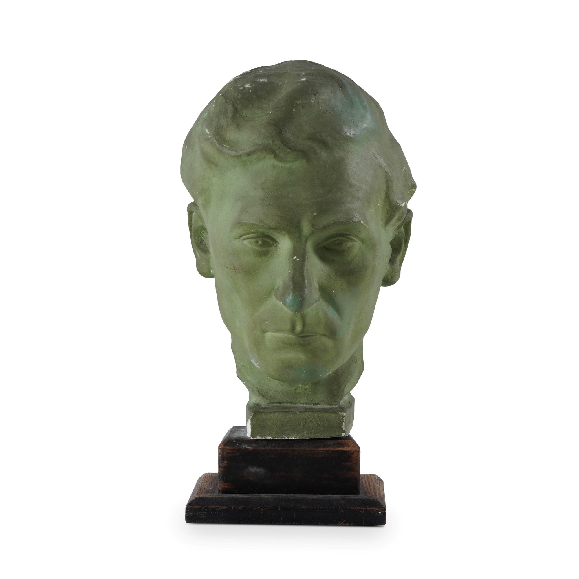 Testa di Democrito, gesso, XIX secolo