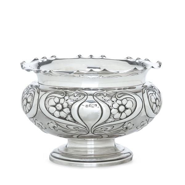 Coppa centrotavola. Sheffield 1903, argentiere Cooper Brothers & Sons