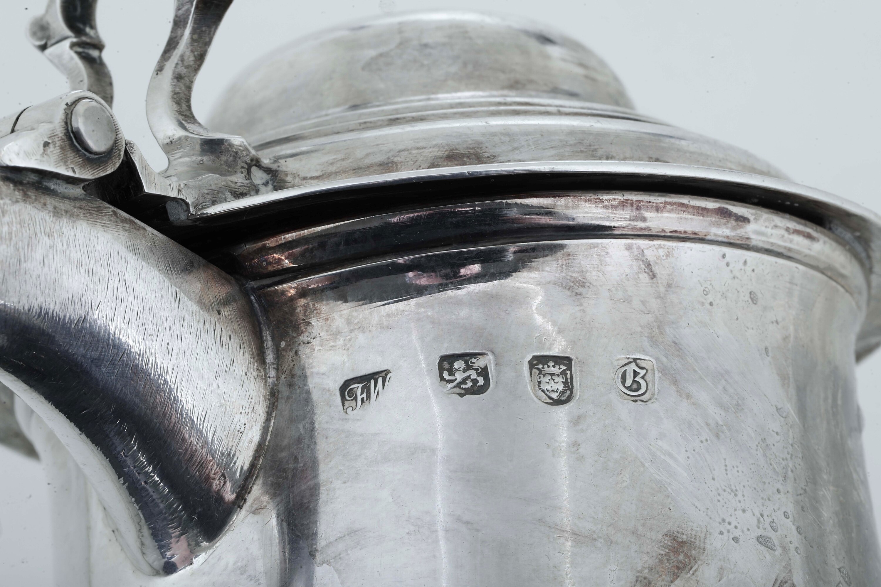 Tankard. Londra, 1762. Argentiere Fuller White