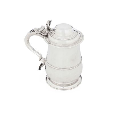 Tankard. Londra, 1748. Argentiere Fuller White