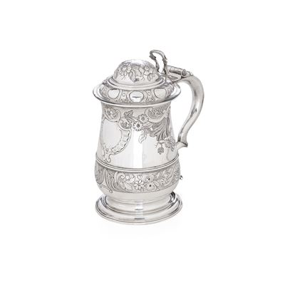 Tankard. Londra, 1752. Argentieri William Shaw & William Prest