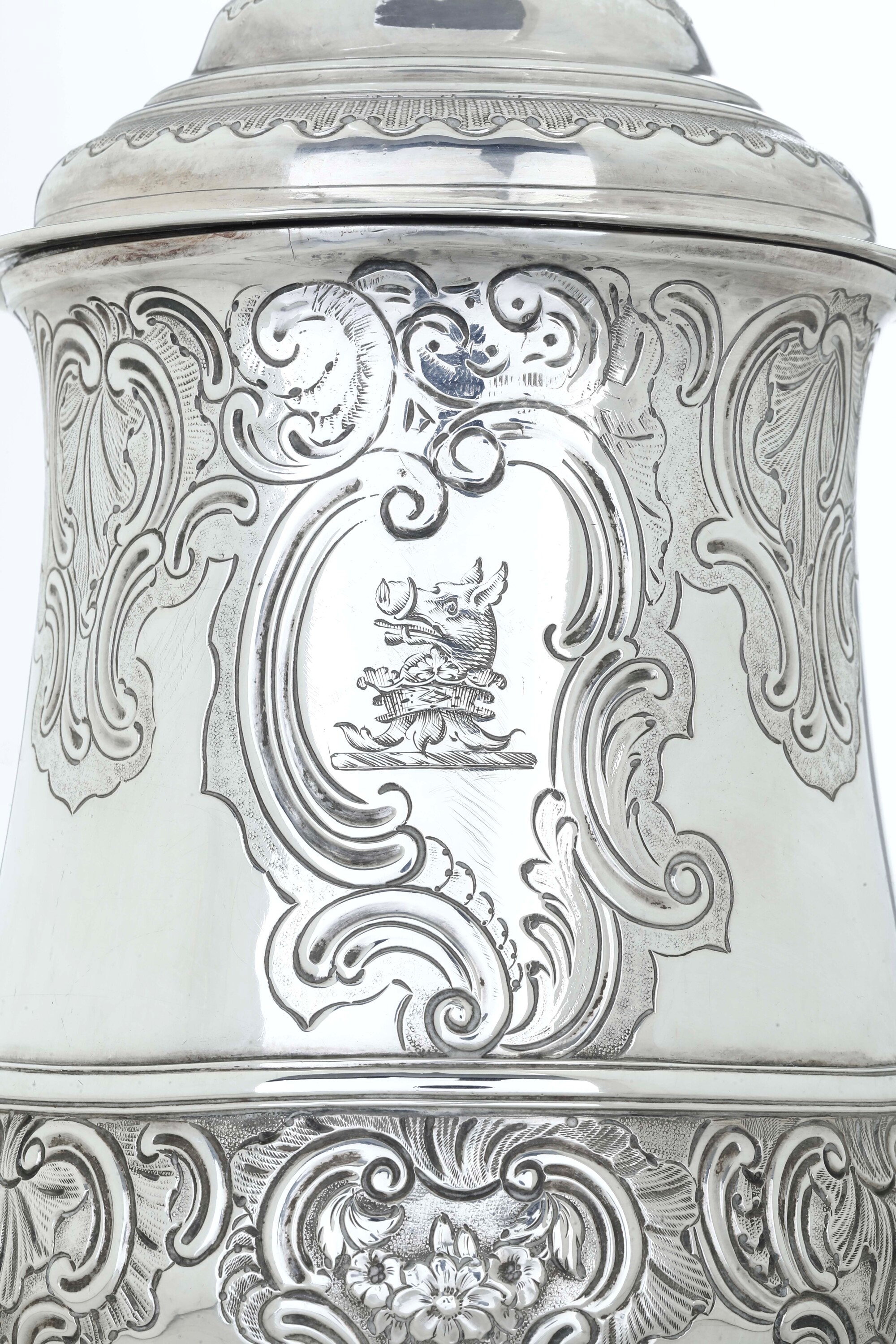 Tankard. Londra, 1747. Argentiere William Williams