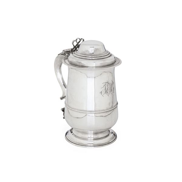 Tankard. Londra, 1772. Argentiere William Turton