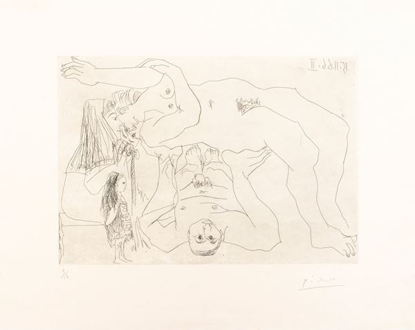 Pablo Picasso - El entierro del conde de Orgaz