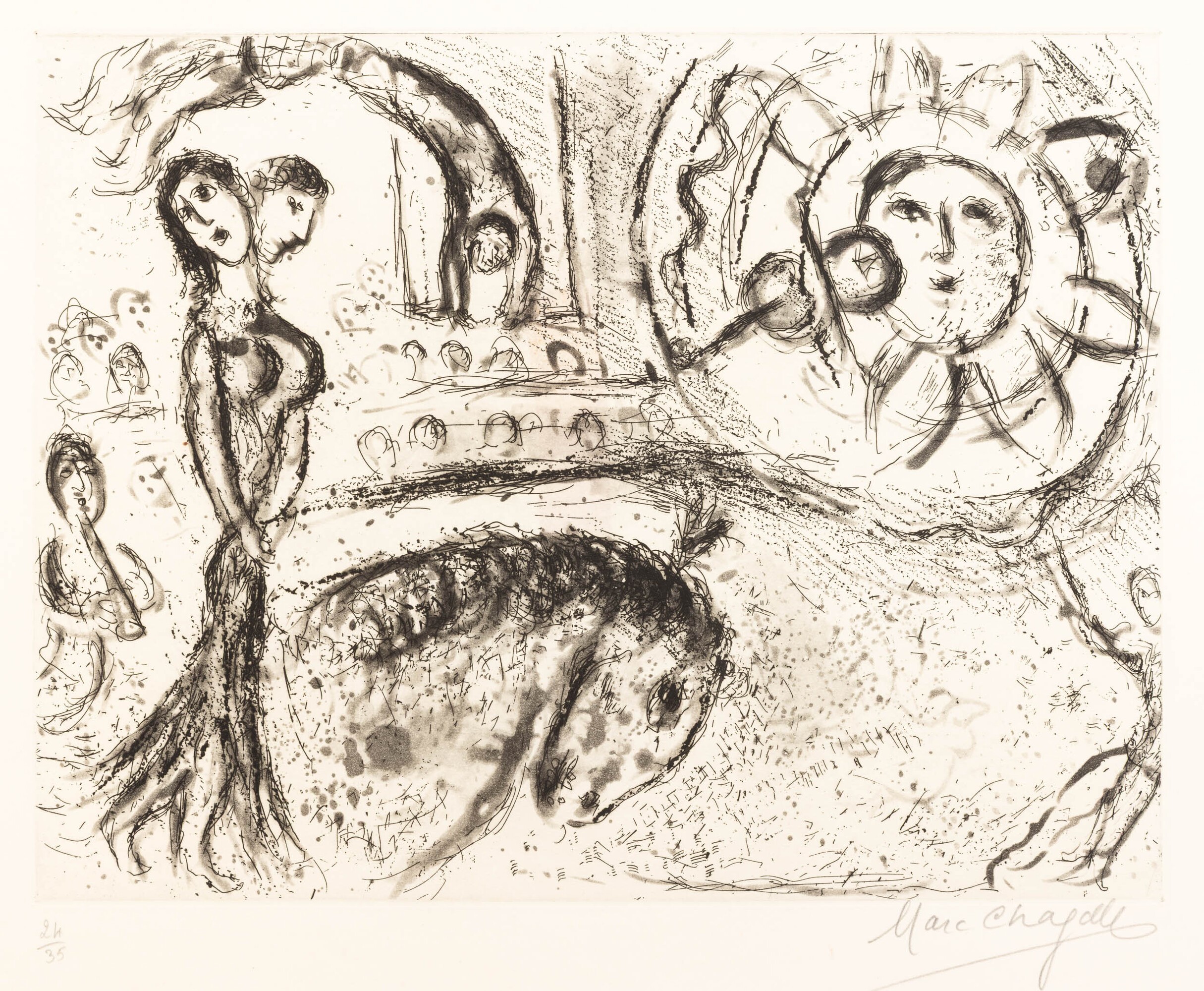 Marc Chagall - Le Cirque Fantastique