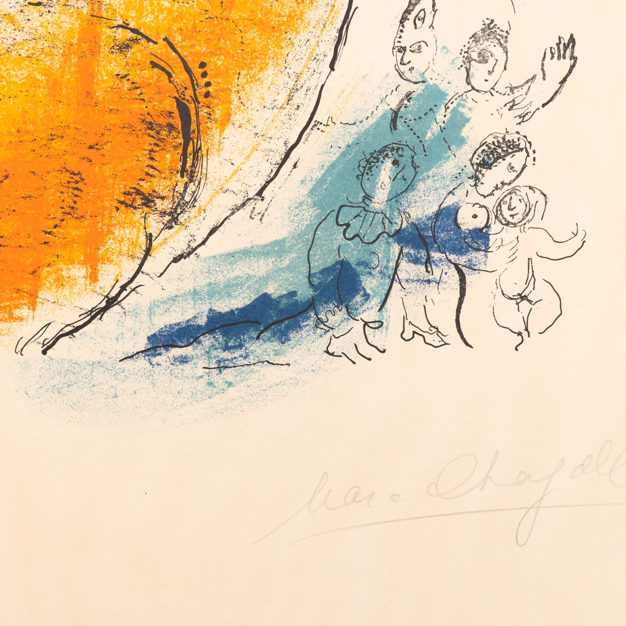 Marc Chagall - L'accordéoniste