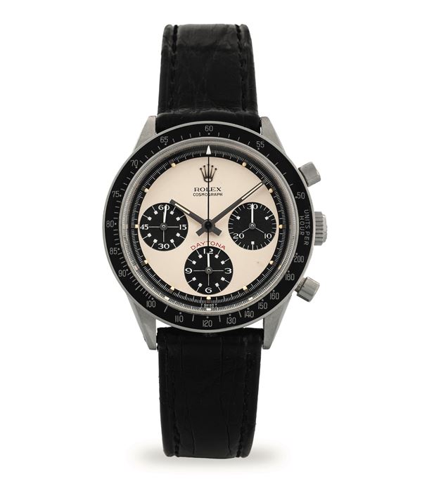 Rolex - Daytona 'Paul Newman' ref. 6241 stainless steel, two-tone 'Panda' dial, bakelite bezel circa 1968