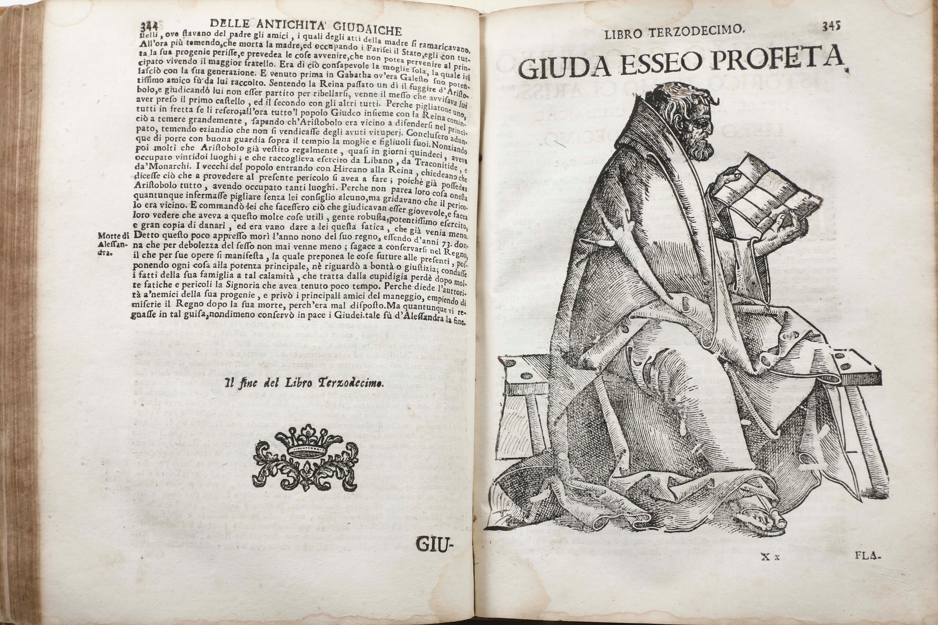 Flavio Gioseffo, Delle antichità e guerre giudaiche, Libri XXVII