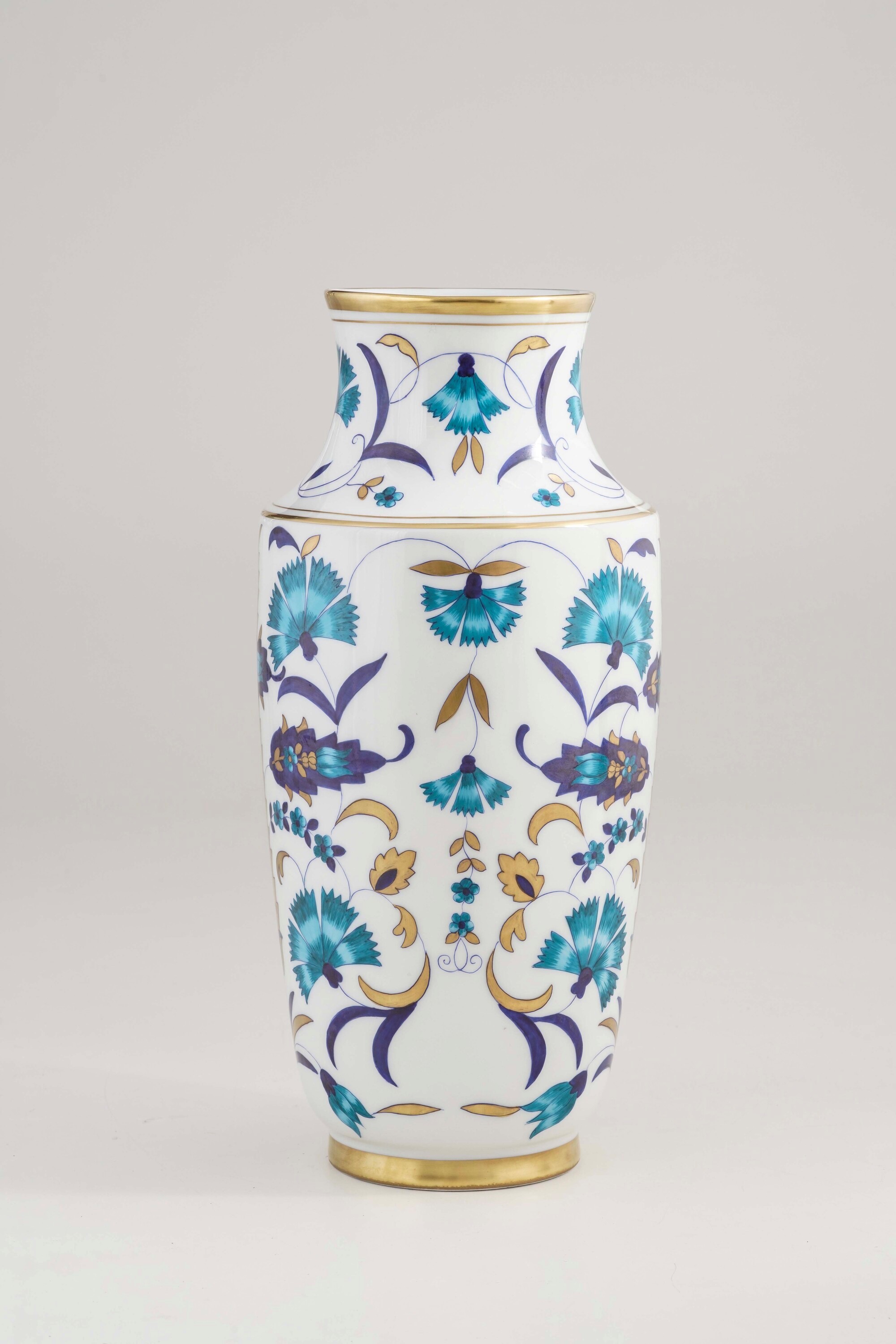 Vaso.francia, Manifattura di Limoges, XX Secolo.
