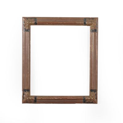 Cornice in Legno Intagliato e Dipinto. XX Secolo