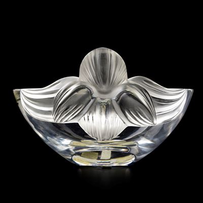 Centrotavola “loriol” Francia, Manifattura Lalique, 1970-1980 Circa
