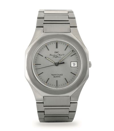 Yacht Club II "Jumbo", ref. 3312, orologio in acciaio con quadrante grigio satinato, circa 1980