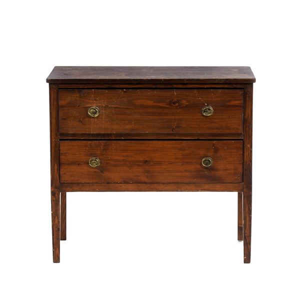 Piccolo comò a due cassetti