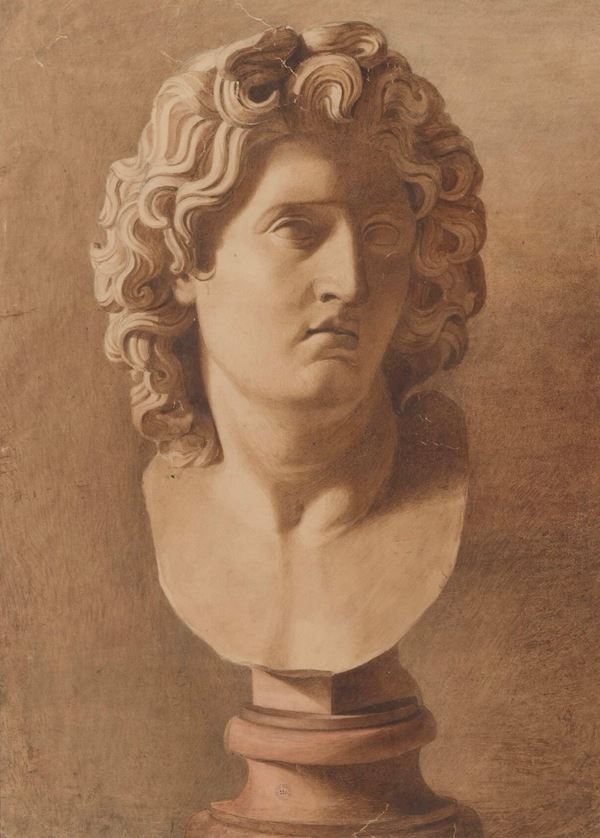 Disegno raffigurante "studio di figura". XX Secolo