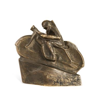 Montemurro, Palpitando Irrompo - Bronzo fuso e patinato