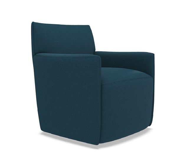 Yabu Pushelberg - Poltrona con base girevole De Padova