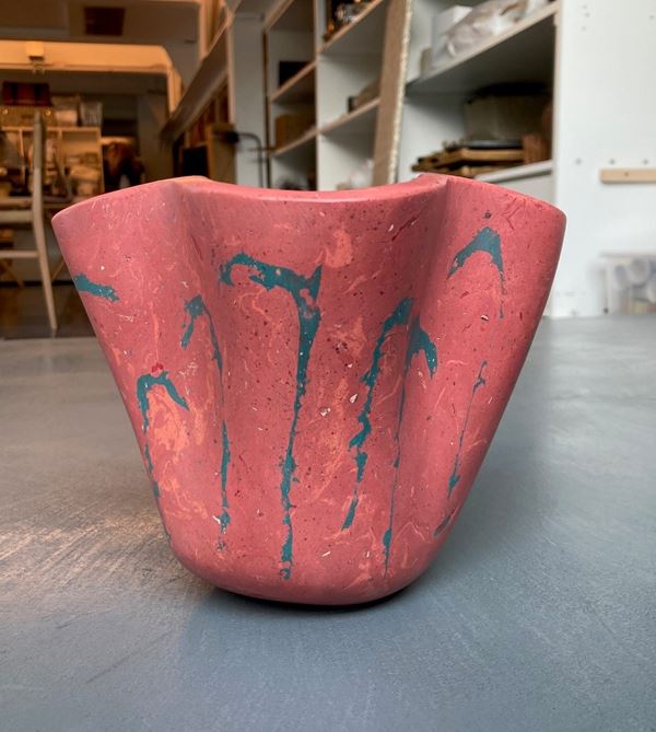 Umberto Ughi per DROULERS Studio - Portacandela in scagliola DROULERS Collezione