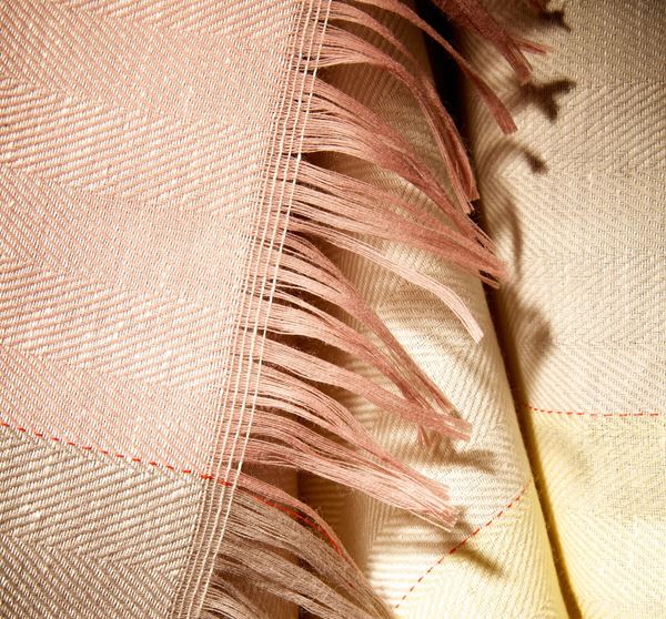 Plaid tinta unita modello Heartbreaker FISCHBACHER 1819