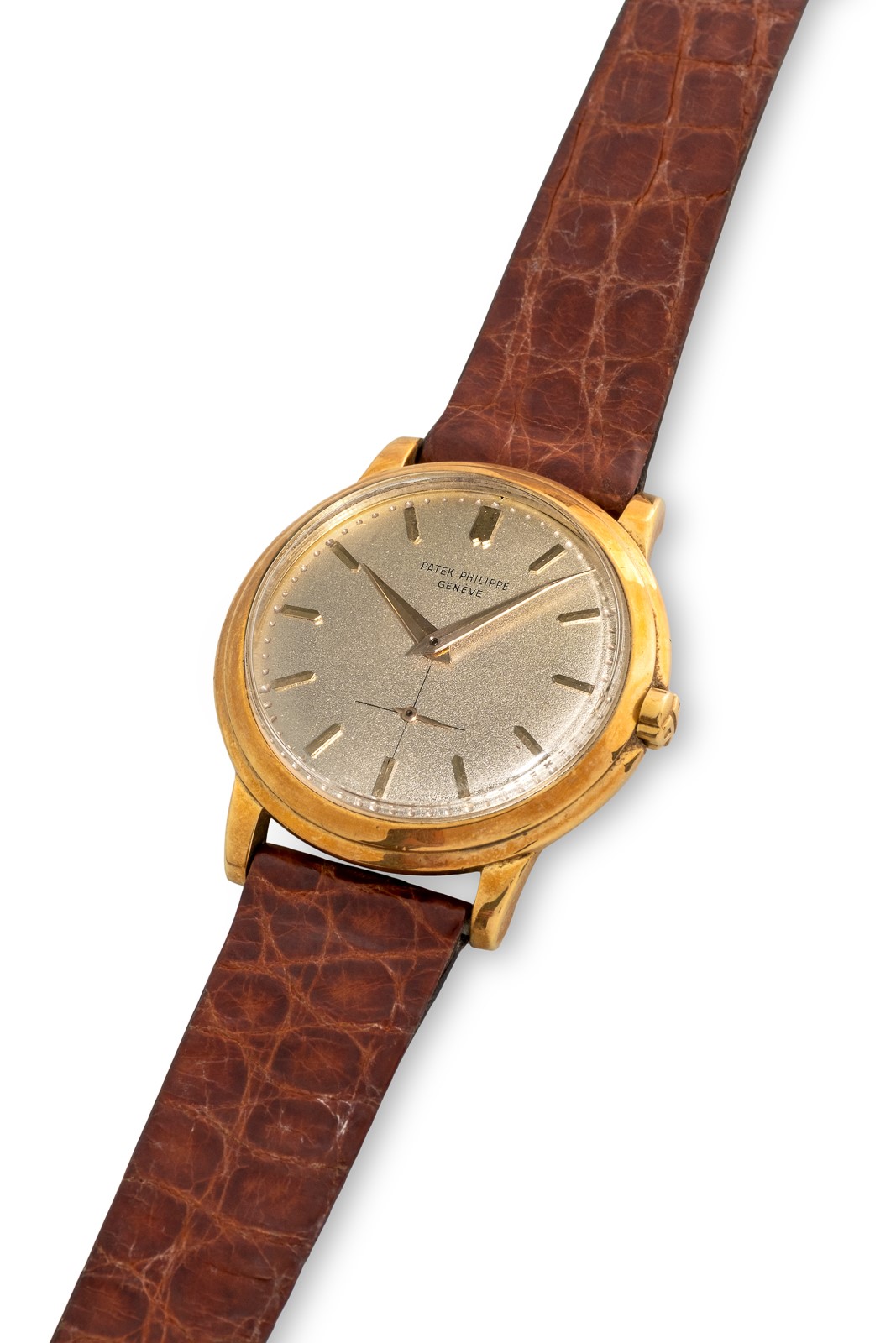 Patek Philippe - Calatrava ref. 2552, automatico in oro giallo, quadrante argenté, circa 1960