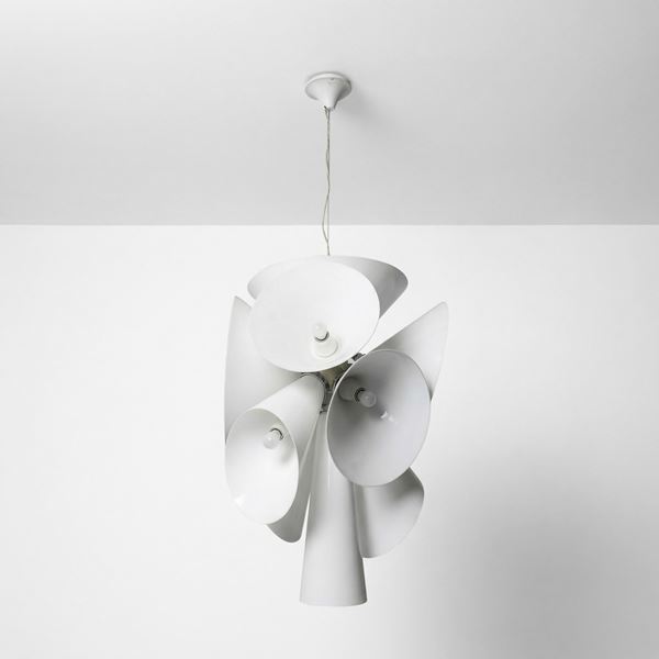 Importante lampada a sospensione mod. Nebula