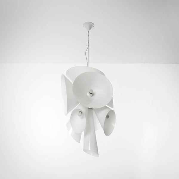 Importante lampada a sospensione mod. Nebula