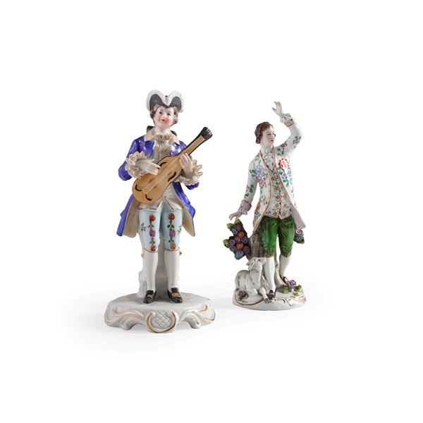 Due figure. <BR>Turingia e probabilmente Italia, XX secolo.