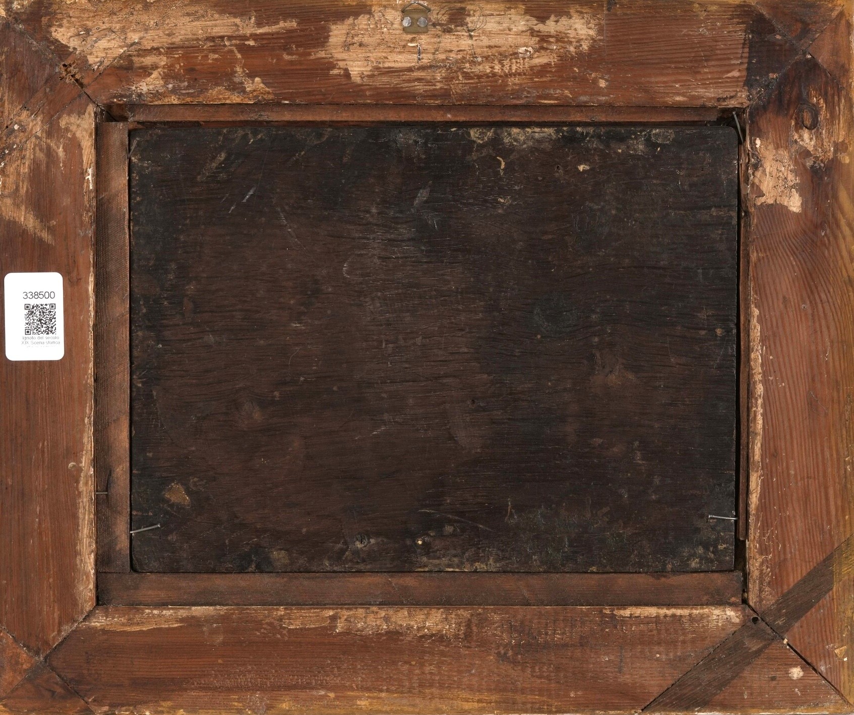William Hamilton - Scena tratta da "Il racconto d'inverno" di Shakespeare, olio su tavoletta